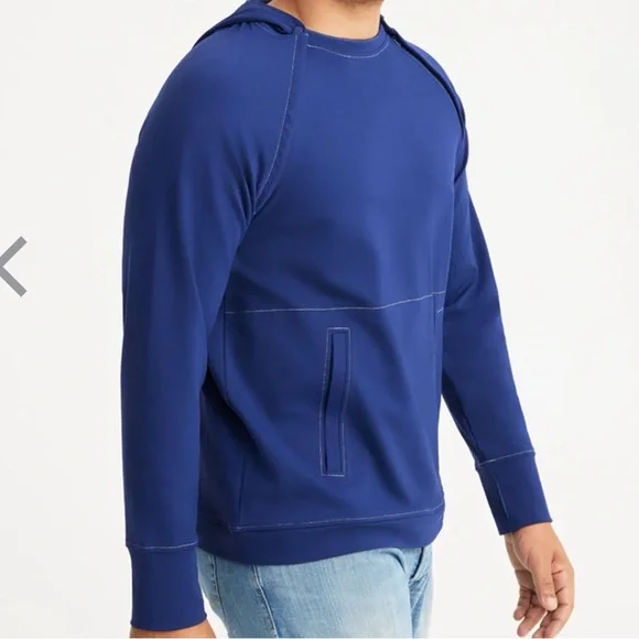 Oscar de la Renta Deep Blue Hoodie - Picture 14 of 15